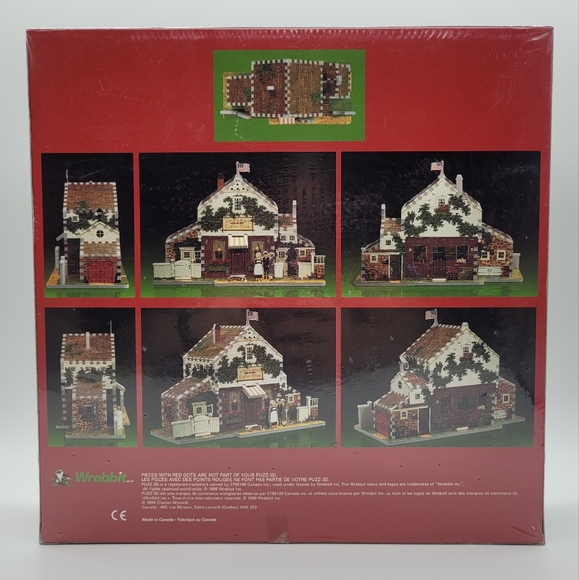 WREBBIT | Puzz3D Birdie's Perch Coffee Shop 221 piece 3D puzzle - Picture 2 of 3